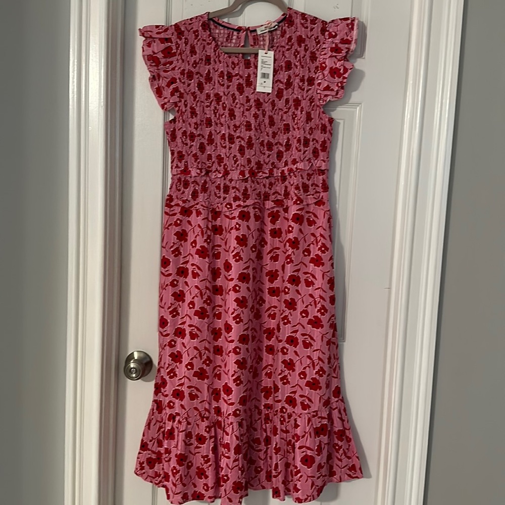 Vineyard Vines Rock Rose MIDI Dress NWT Size M